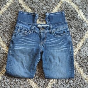 BKE Denim Harper Jean Size Women's 28R Denim Blue Jean